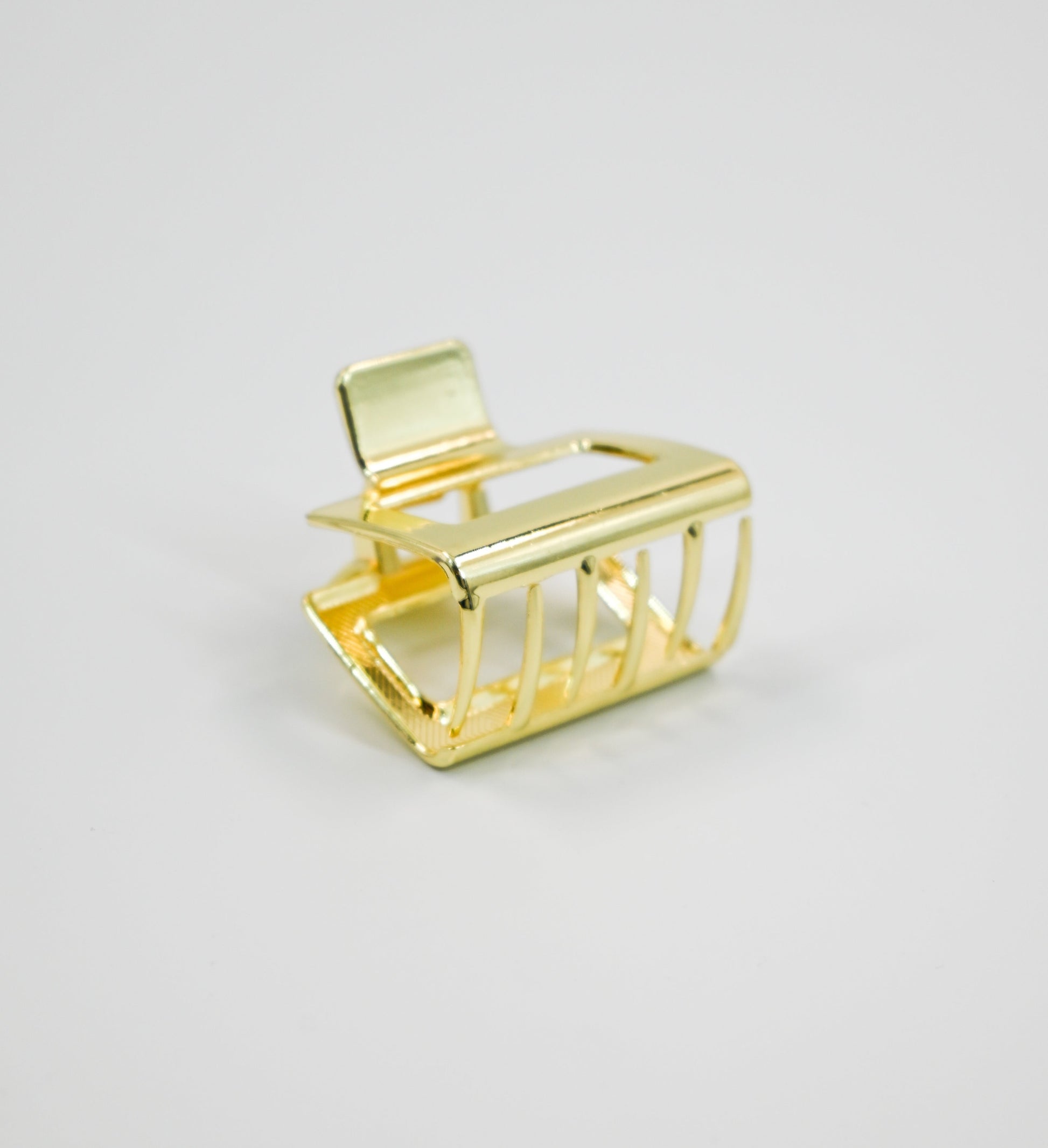 gold small claw clip 
