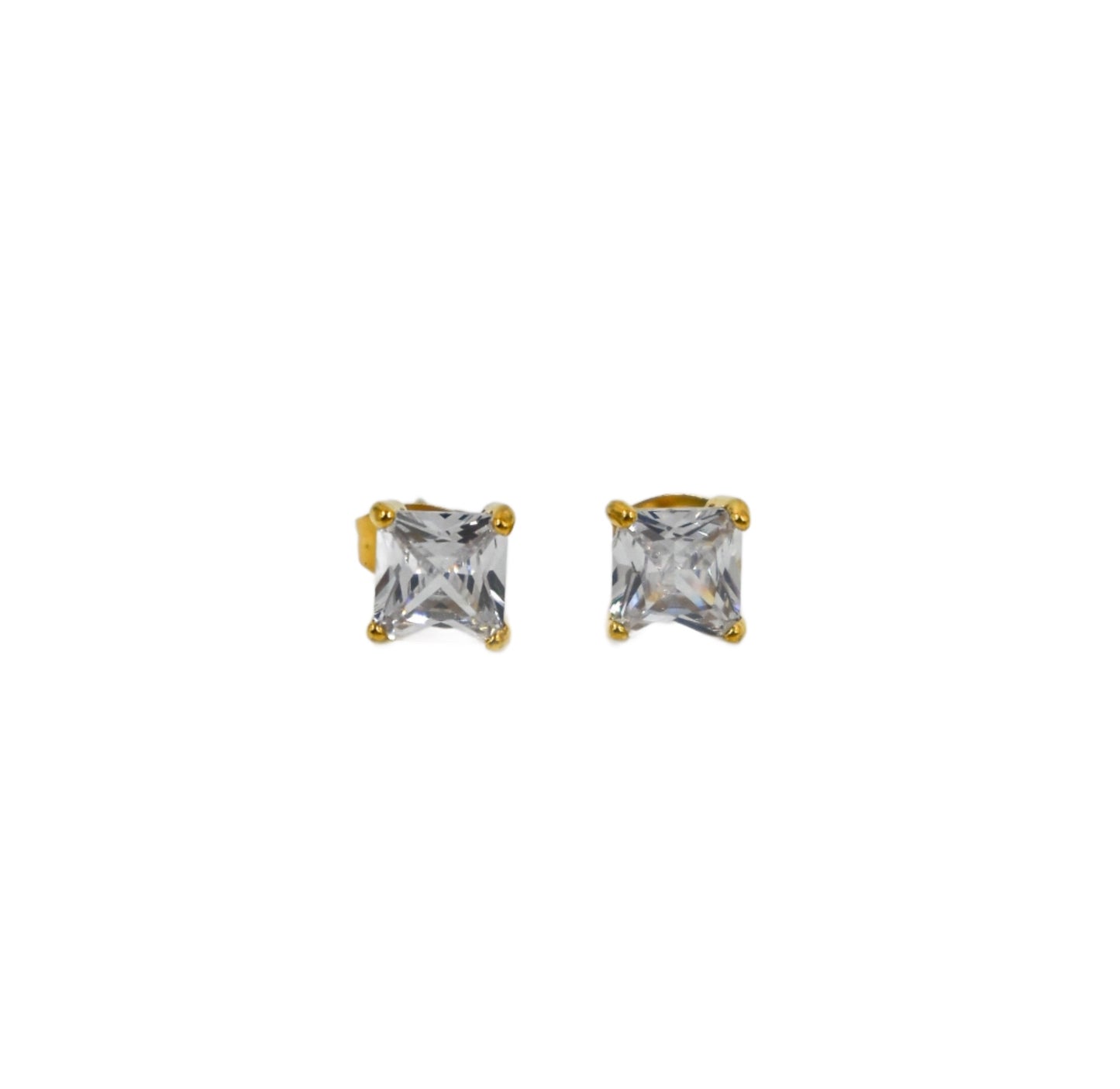 crystal stud earrings